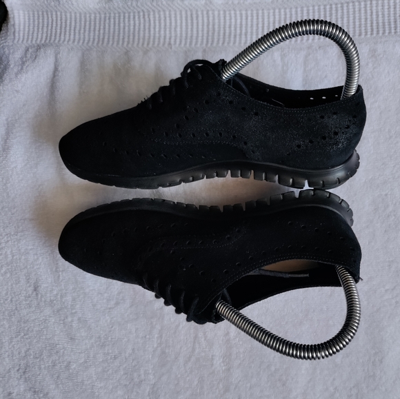 Cole Haan | ZeroGrand Wingtip Suede Oxford Loafer - Picture 5 of 8